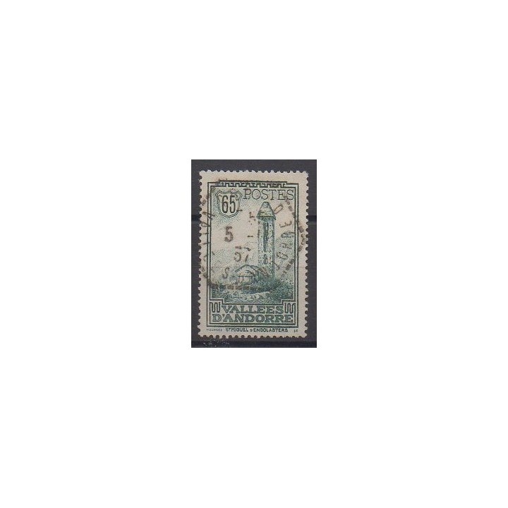 Acheter ce timbre d'Andorre français de l'année 1932 (No 36). - Oblitéré