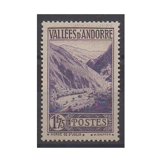 Buy this stamp of French Andorra of the year 1932 (Nb 40A).