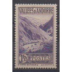 French Andorra - 1932 - Nb 40A - Sights