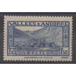 French Andorra - 1932 - Nb 40 - Sights