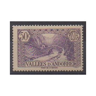 Buy this stamp of French Andorra of the year 1937 (Nb 64).