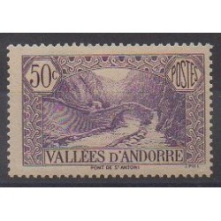 French Andorra - 1937 - Nb 64 - Bridges
