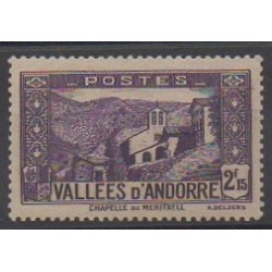 Andorre - 1937 - No 83 - Églises - Neuf avec charnière