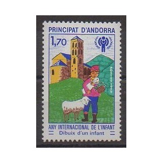 Acheter ce timbre d'Andorre français de l'année 1979 (No 279).