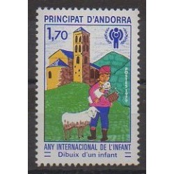 French Andorra - 1979 - Nb 279 - Childhood