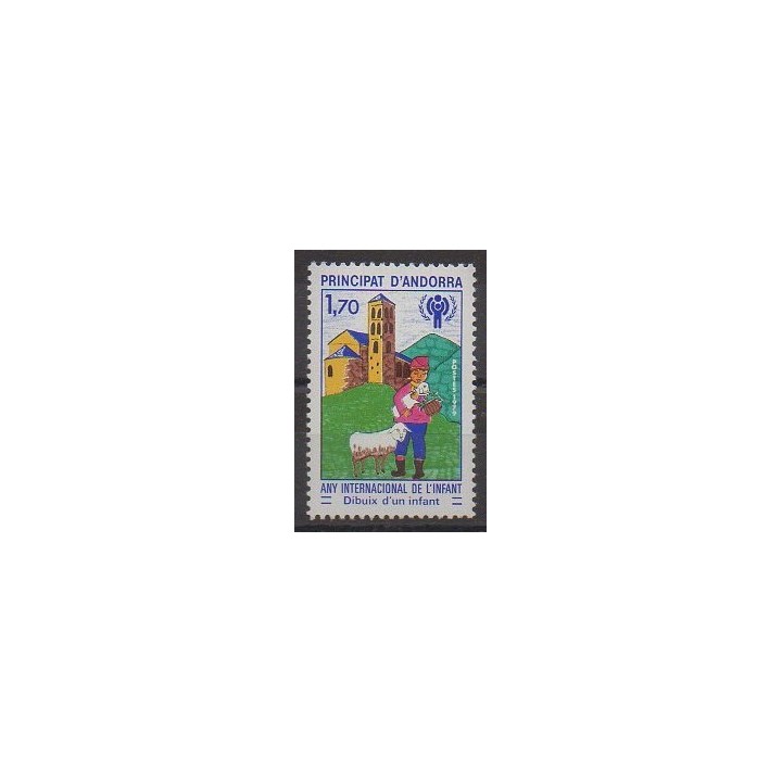 Acheter ce timbre d'Andorre français de l'année 1979 (No 279).