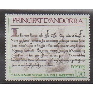 Buy this stamp of French Andorra of the year 1978 (Nb 273).