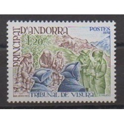 French Andorra - 1978 - Nb 272 - Various Historics Themes