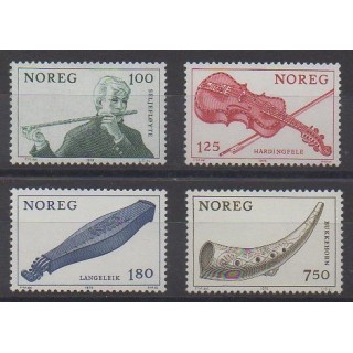 Acheter cette série de timbres de Norvège de l'année 1978 (No 739/742).