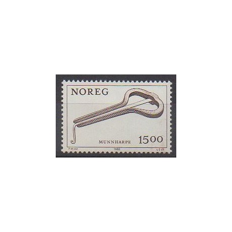 Norvège - 1982 - No 820 - Musique