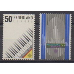 Pays-Bas - 1985 - No 1244/1245 - Musique - Europa