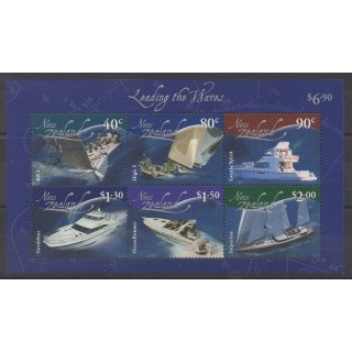 Buy this souvenir sheet  of New Zealand of the year 2002 (Nb BF163).