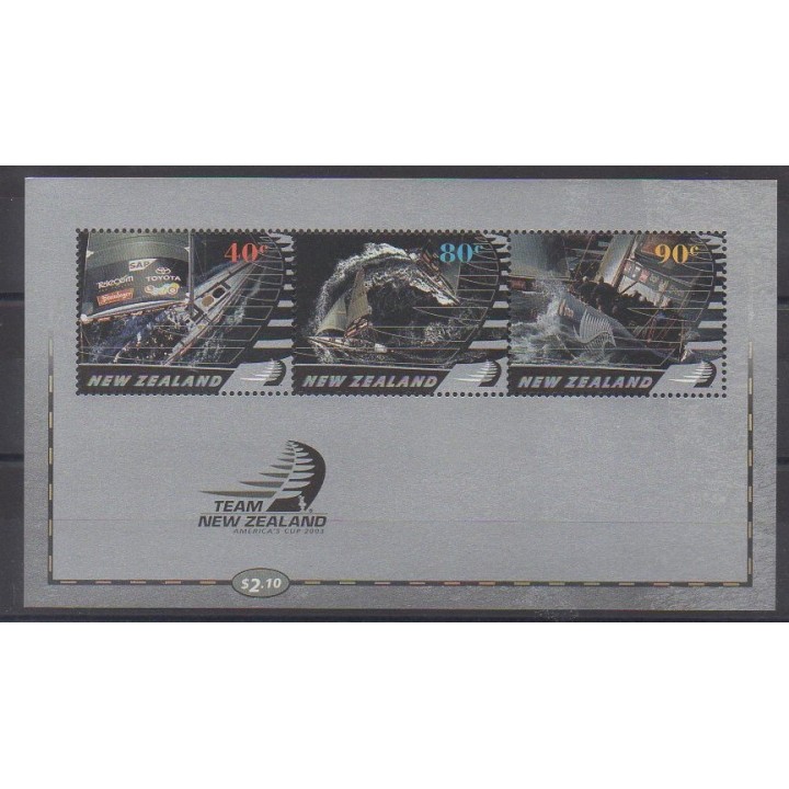 Buy this souvenir sheet  of New Zealand of the year 2003 (Nb BF171).