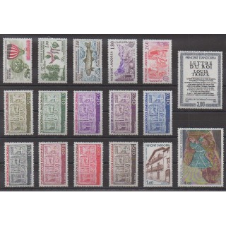 Buy the stamps of French Andorra of the year 1983 (Nb 310/326).