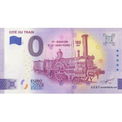 Euro banknote memory - 68 - Cité du Train - 111 - BUDDICOM N°33 - 2024-4