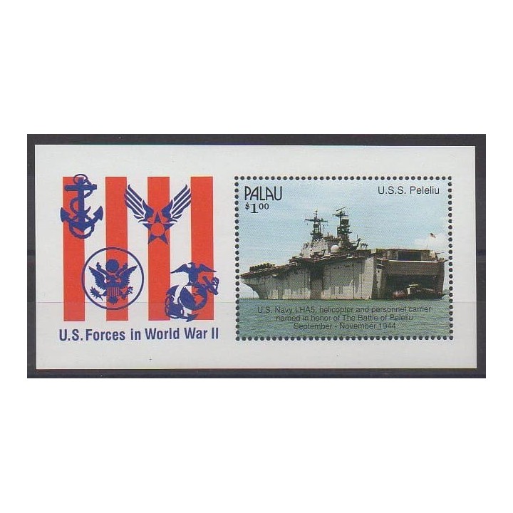 Buy this souvenir sheet  of Palau of the year 1990 (Nb BF8).