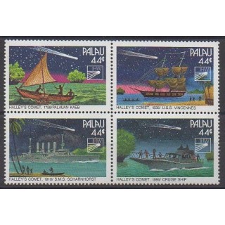 Acheter cette série de timbres de Palau de l'année 1985 (No 83/86).