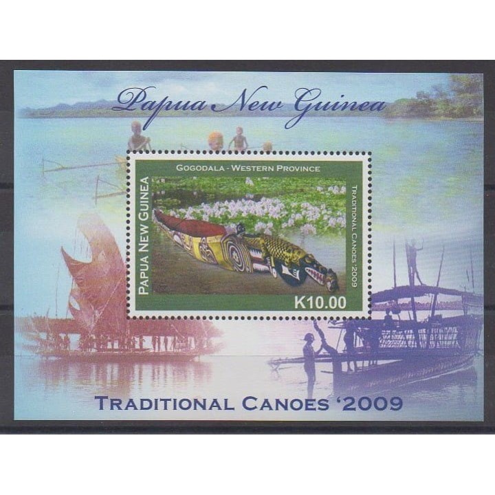 Acheter ce bloc-feuillet de Papouasie-Nouvelle-Guinée de l'année 2009 (No BF73).