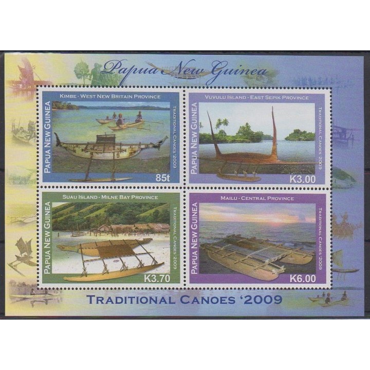 Acheter ce bloc-feuillet de Papouasie-Nouvelle-Guinée de l'année 2009 (No BF72).