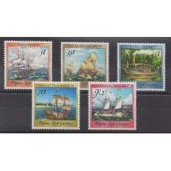 Papouasie-Nouvelle-Guinée - 1987 - No 538/542 - Navigation