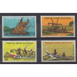 Papua New Guinea - 1975 - Nb 278/281 - Boats