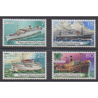 Acheter cette série de timbres de Papouasie-Nouvelle-Guinée de l'année 1976 (No 297/300).