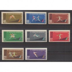 Pologne - 1962 - No 1198/1205ND - Sports divers