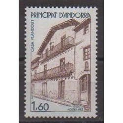 French Andorra - 1983 - Nb 326 - Architecture