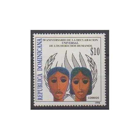 Dominicaine (République) - 1998 - No 1354 - Droits de l'Homme