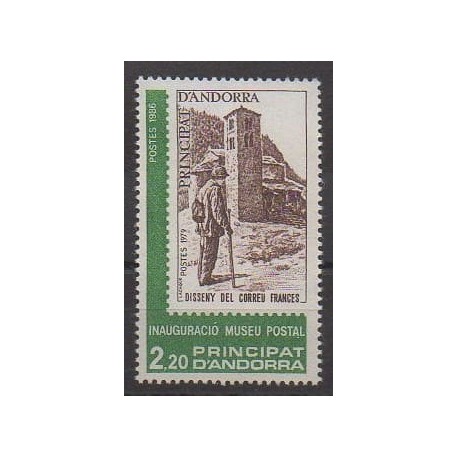 Andorre - 1986 - No 345 - Timbres sur timbres