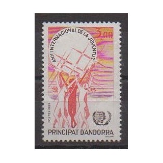 Acheter ce timbre d'Andorre français de l'année 1985 (No 341).