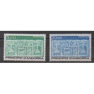 Buy this set of stamps of French Andorra of the year 1984 (Nb 335/336).