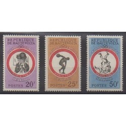 Upper Volta - 1963 - Nb 110/112 - Various sports