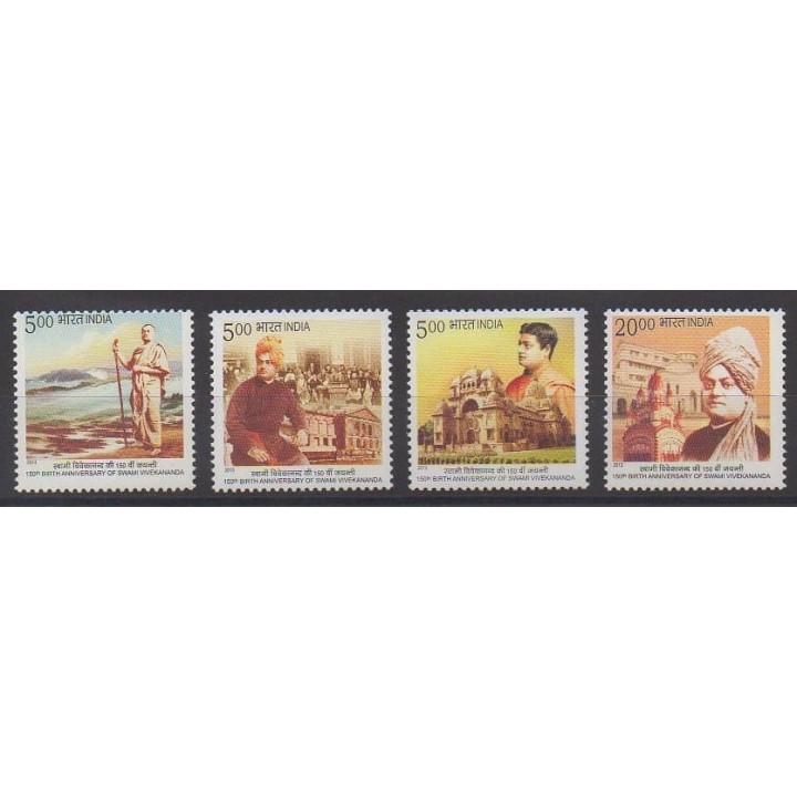Buy this set of stamps of India of the year 2013 (Nb 2451/2454).