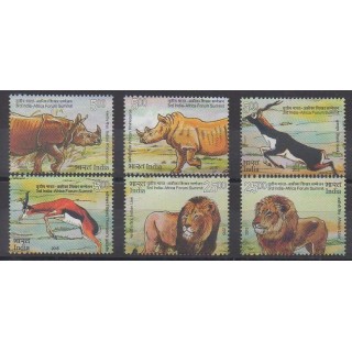 Acheter cette série de timbres d'Inde de l'année 2015 (No 2639/2644).