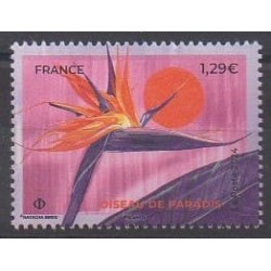 France - Poste - 2024 - Oiseau de Paradis - Flowers