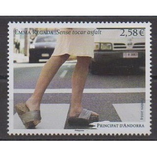 Buy this stamp of French Andorra of the year 2024 ().