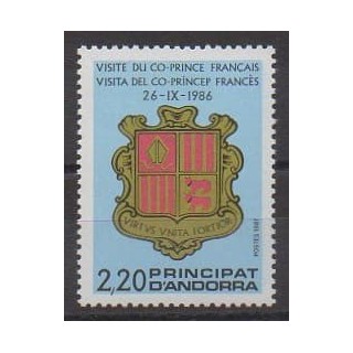 Buy this stamp of French Andorra of the year 1987 (Nb 355).