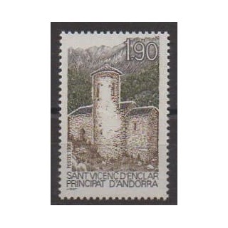 Acheter ce timbre d'Andorre français de l'année 1986 (No 354).