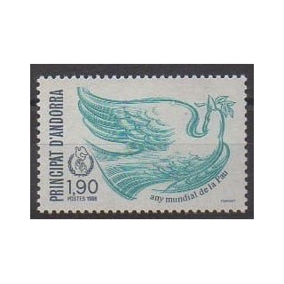 Buy this stamp of French Andorra of the year 1986 (Nb 353).