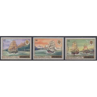 Buy this set of stamps of Penrhyn of the year 1981 (Nb 184/186).