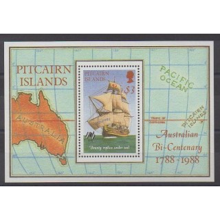 Buy this souvenir sheet  of Pitcairn of the year 1988 (Nb BF9).