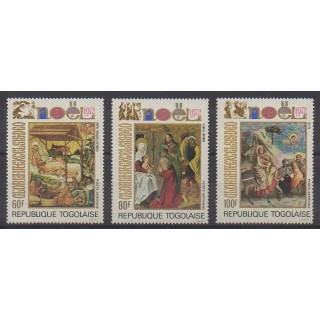 Acheter ces timbres du Togo de l'année 1972 (No PA193/PA195).