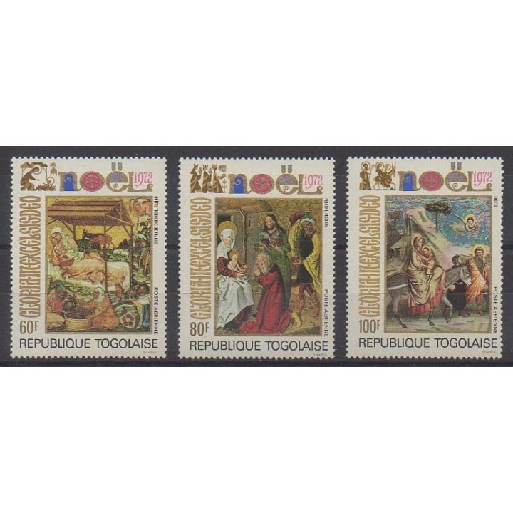 Buy these stamps of Togo of the year 1972 (Nb PA193/PA195).