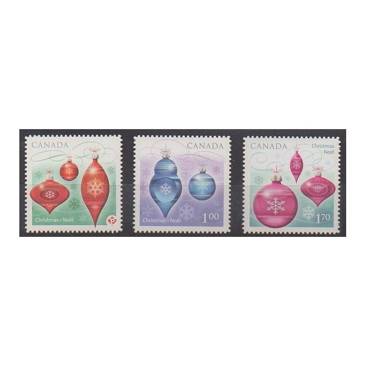 Acheter cette série de timbres du Canada de l'année 2010 (No 2551/2553).