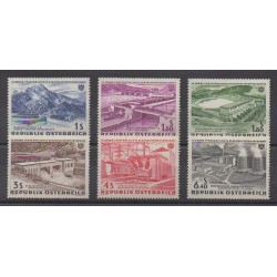 Autriche - 1962 - No 942/947 - Sciences et Techniques