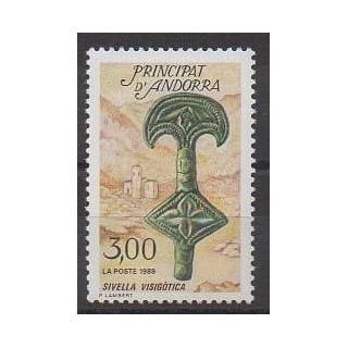 Acheter ce timbre d'Andorre français de l'année 1989 (No 381).