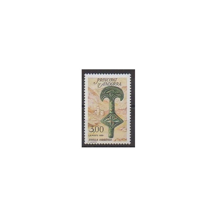 Acheter ce timbre d'Andorre français de l'année 1989 (No 381).