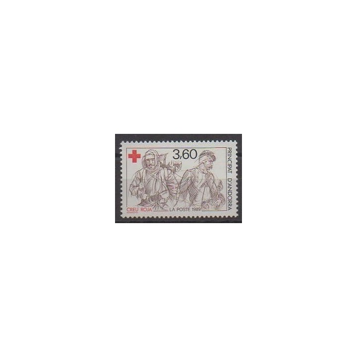 Acheter ce timbre d'Andorre français de l'année 1989 (No 380).