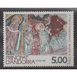 French Andorra - 1988 - Nb 375 - Paintings